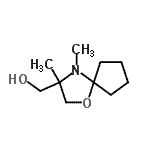 CAS#: 87527-37-5， (3,4-Dimethyl-1-oxa-4-azaspiro[4.4]non-3-yl)methanol