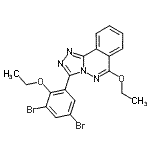 CAS#: 87540-53-2， 3-(3,5-Dibromo-2-ethoxyphenyl)-6-ethoxy[1,2,4]triazolo[3,4-a]phthalazine
