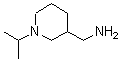 结构式 CAS# 875400-96-7, 1-(1-异丙基-3-哌啶基)甲胺