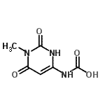 CAS#: 875802-39-4， (1-Methyl-2,6-dioxo-1,2,3,6-tetrahydro-4-pyrimidinyl)carbamic acid