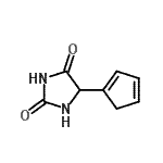 CAS#: 875827-06-8， 5-(1,3-Cyclopentadien-1-yl)-2,4-imidazolidinedione