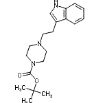 CAS#: 875900-94-0， 2-Methyl-2-propanyl 4-[2-(1H-indol-3-yl)ethyl]-1-piperazinecarboxylate