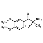 CAS#: 875916-68-0， 2-Amino-1-(3,4-dimethoxyphenyl)-2-methyl-1-propanone