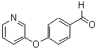 structure of CAS# 87626-41-3, 4-(Pyridin-3-Yloxy)Benzaldehyde;4-(PYRIDIN-3-YLOXY)BENZALDEHYDE