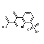 CAS#: 876303-40-1， 4-Oxo-8-sulfo-1,4-dihydro-3-quinolinecarboxylic acid
