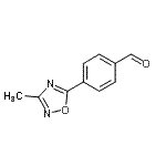 CAS#: 876316-27-7， 4-(3-Methyl-1,2,4-oxadiazol-5-yl)benzaldehyde