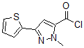 CAS#: 876316-45-9， 1-Methyl-3-(2-Thienyl)-1H-Pyrazole-5-Carbonylchloride