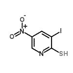 CAS#: 876489-82-6， 3-Iodo-5-nitro-2(1H)-pyridinethione