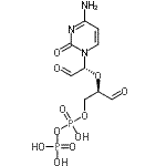 CAS#: 87668-74-4， (2R)-2-[(1R)-1-(4-Amino-2-oxo-1(2H)-pyrimidinyl)-2-oxoethoxy]-3-oxopropyl trihydrogen diphosphate