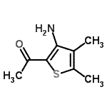 CAS#: 87676-06-0， 1-(3-Amino-4,5-dimethyl-2-thienyl)ethanone