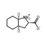 CAS#: 87679-20-7， (2S,3aR,7aR)-Octahydro-1H-indolium-2-carboxylate