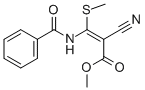 CAS#: 87693-81-0， Methyl 3-(Benzoylamino)-2-Cyano-3-(Methylthio)Acrylate