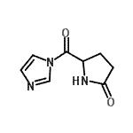 CAS#: 87733-73-1， 5-(1H-Imidazol-1-ylcarbonyl)-2-pyrrolidinone