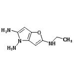 CAS#: 877396-27-5， N<sup>2</sup>-Ethyl-4H-furo[3,2-b]pyrrole-2,4,5-triamine