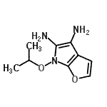 CAS#: 877397-11-0， 6-Isopropoxy-6H-furo[2,3-b]pyrrole-4,5-diamine