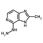 CAS#: 877402-78-3， 4-Hydrazino-2-methyl-3H-imidazo[4,5-c]pyridine