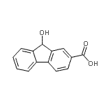 CAS#: 87746-47-2， 9-Hydroxy-9H-fluorene-2-carboxylic acid