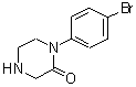 CAS#: 877679-22-6， 1-(4-bromophenyl)piperazin-2-one