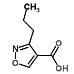 CAS#: 877760-11-7， 3-Propyl-1,2-oxazole-4-carboxylic acid