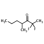 CAS#: 87777-49-9， 2,2-Difluoro-4-methyl-3-heptanone
