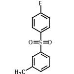 CAS#: 87787-49-3， 1-[(4-Fluorophenyl)sulfonyl]-3-methylbenzene