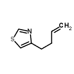 CAS#: 878001-05-9， 4-(3-Buten-1-yl)-1,3-thiazole