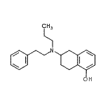CAS#: 87857-27-0， 6-[(2-Phenylethyl)(propyl)amino]-5,6,7,8-tetrahydro-1-naphthalenol