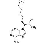 CAS#: 87871-09-8， (2R,3S)-3-(4-Amino-1H-imidazo[4,5-c]pyridin-1-yl)-2-nonanol