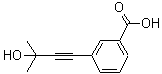 CAS#: 878742-28-0， 3-(3-Hydroxy-3-methyl-1-butyn-1-yl)benzoic acid