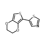 CAS#: 878801-62-8， 5-(2,3-Dihydrothieno[3,4-b][1,4]dioxin-5-yl)-1,3-thiazole