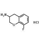 CAS#: 878807-38-6， 8-Fluoro-3-chromanamine hydrochloride (1:1)