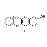 CAS#: 87891-62-1， 7-Hydroxy-2-methyl-3-phenoxy-4H-chromen-4-one