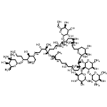 CAS#: 87912-51-4， (1R,3R,4S,7R,9S,11E,15S,17E,19S,20R,21S,23R,24S,25R,29S,30R)-15-[(E,1R,2S,5R,6S,7S,8R)-8-[(2R,4S,5S,6S)-4-amino-5-hydroxy-4,6-dimethyl-tetrahydropyran-2-yl]oxy-5-ethyl-2,6-dihydroxy-1,7-dimethyl-undec-3-enyl]-3-[(2R,3R,4S,5R,6R)-4-[(2S,4R,5S,6R)-4-amino-5-hydroxy-6-methyl-tetrahydropyran-2-yl]oxy-5-hydroxy-6-methyl-3-[(2S,3R,4S,5S,6R)-3,4,5-trihydroxy-6-methyl-tetrahydropyran-2-yl]oxy-tetrahydropyran-2-yl]oxy-12-ethyl-1,7,9,19,23,25,29,30-octahydroxy-4,18,20,24-tetramethyl-21-[(2R,3S,4S,5S,6R)-3,4,5-trihydroxy-6-(hydroxymethyl)tetrahydropyran-2-yl]oxy-14,31-dioxabicyclo[25.3.1]hentriaconta-11,17-dien-13-one