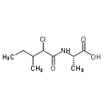 CAS#: 879123-57-6， N-(2-Chloro-3-methylpentanoyl)-L-alanine
