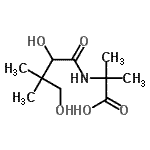 CAS#: 879268-44-7， N-(2,4-Dihydroxy-3,3-dimethylbutanoyl)-2-methylalanine