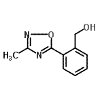 CAS#: 879896-55-6， [2-(3-Methyl-1,2,4-oxadiazol-5-yl)phenyl]methanol