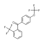 CAS#: 87996-57-4， [4-(Trifluoromethoxy)phenyl][2-(trifluoromethyl)phenyl]methanone