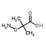 CAS#: 88023-64-7， 2-(Aminooxy)-2-methylpropanoic acid