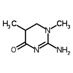 CAS#: 88075-54-1， 2-Amino-1,5-dimethyl-5,6-dihydro-4(1H)-pyrimidinone