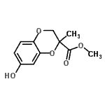 CAS#: 881027-32-3， methyl 6-hydroxy-3-methyl-2H-1,4-benzodioxine-3-carboxylate