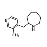 CAS#: 881040-70-6， 2-[(3-Methyl-4-pyridinyl)methyl]azepane