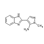 CAS#: 88105-09-3， 4-(1H-Benzimidazol-2-yl)-1-methyl-1H-pyrazol-5-amine