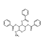 CAS#: 88165-09-7， Methyl 2,3,4-tri-O-benzoylpentopyranoside