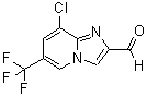 CAS#: 881841-42-5， 8-chloro-6-(trifluoromethyl)imidazo[1,2-a]pyridine-2-carbaldehyde