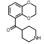 CAS#: 882004-03-7， 2,3-Dihydro-1,4-benzodioxin-5-yl(4-piperidinyl)methanone