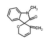 CAS#: 882041-47-6， 1-Methyl-3'-methylene-3',6'-dihydrospiro[indole-3,2'-pyran]-2(1H)-one
