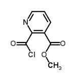 CAS#: 88234-87-1， Methyl 2-(chlorocarbonyl)nicotinate