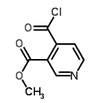 CAS#: 88234-88-2， Methyl 4-(chlorocarbonyl)nicotinate