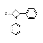 CAS#: 88304-25-0， 1,4-Diphenyl-2-azetidinone