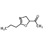 CAS#: 88309-21-1， 1-(2-Propyl-4,5-dihydro-1,3-oxazol-5-yl)ethanone
